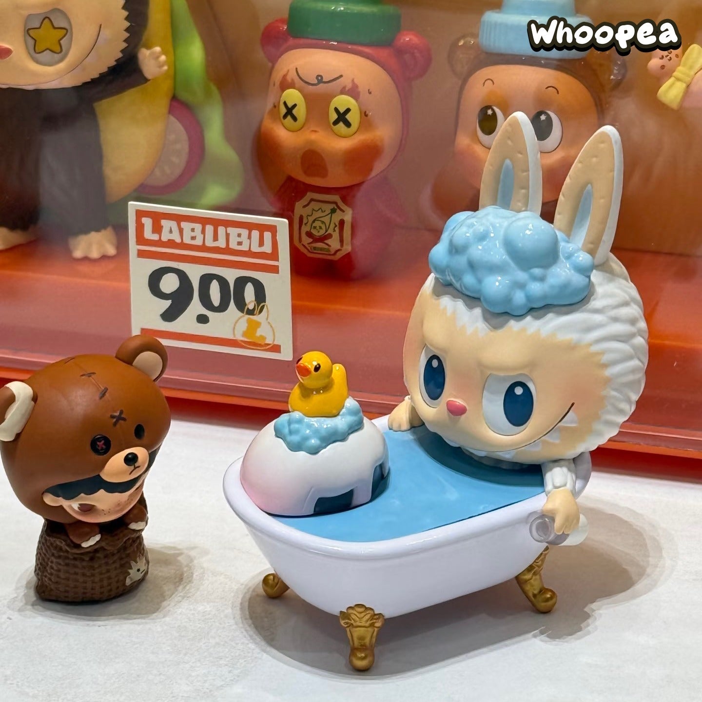 LABUBU THE Monsters Bubble Bath Figure, 2025 Singapore PTS Limited