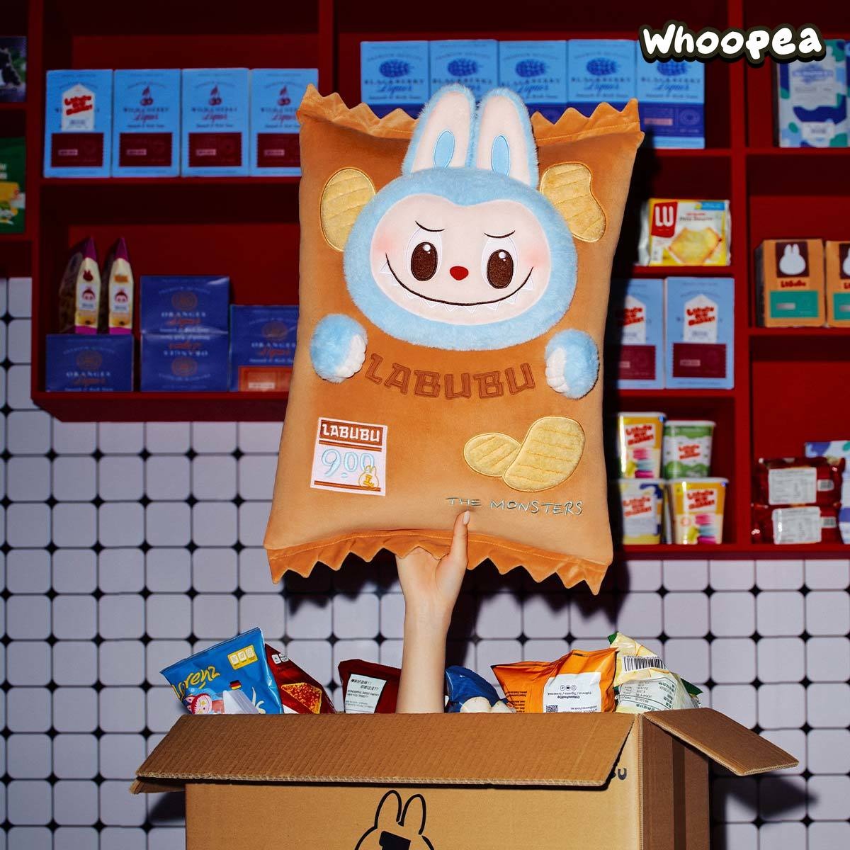 THE MONSTERS Wacky Mart Series-Pillow (Chips)