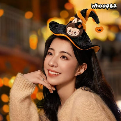 LABUBU Halloween Magic of Pumpkin Series Plush Headband, POP LAND Limited