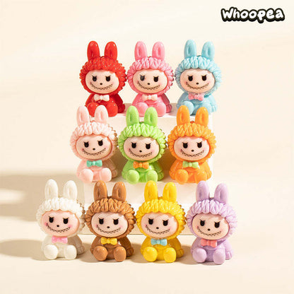 Labubu Collection, Mini Figures, 10 Colors, Luminous and Regular