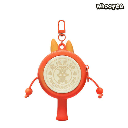 THE MONSTERS Let's Have Fun Together Series-Rattle-drum Earphone Case Toys