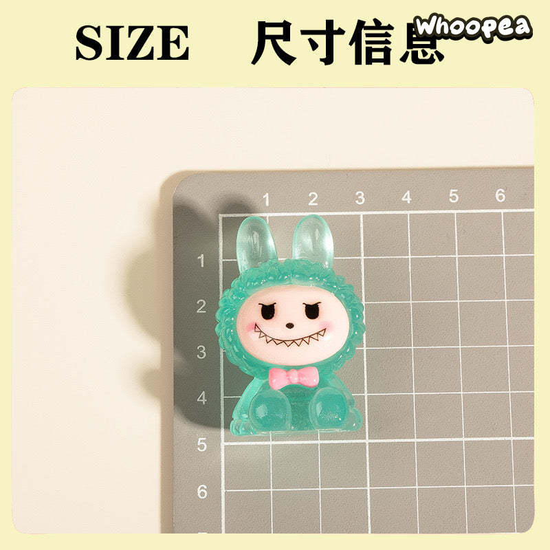 Labubu Collection, Mini Figures, 10 Colors, Luminous and Regular