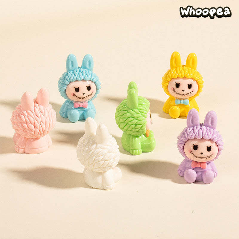 Labubu Collection, Mini Figures, 10 Colors, Luminous and Regular